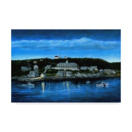 John Morrow 'View From Manana' Canvas Art,16x24